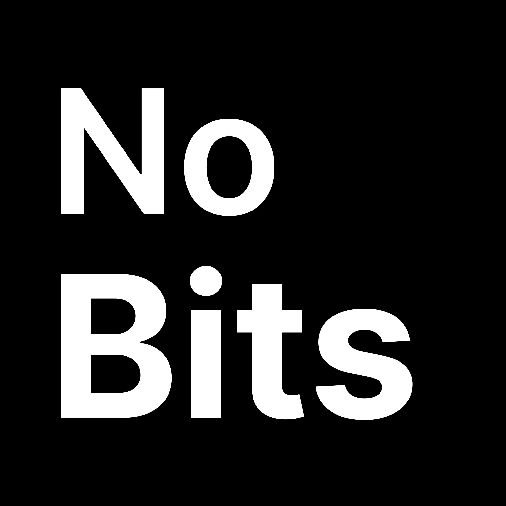 No Bits Logo